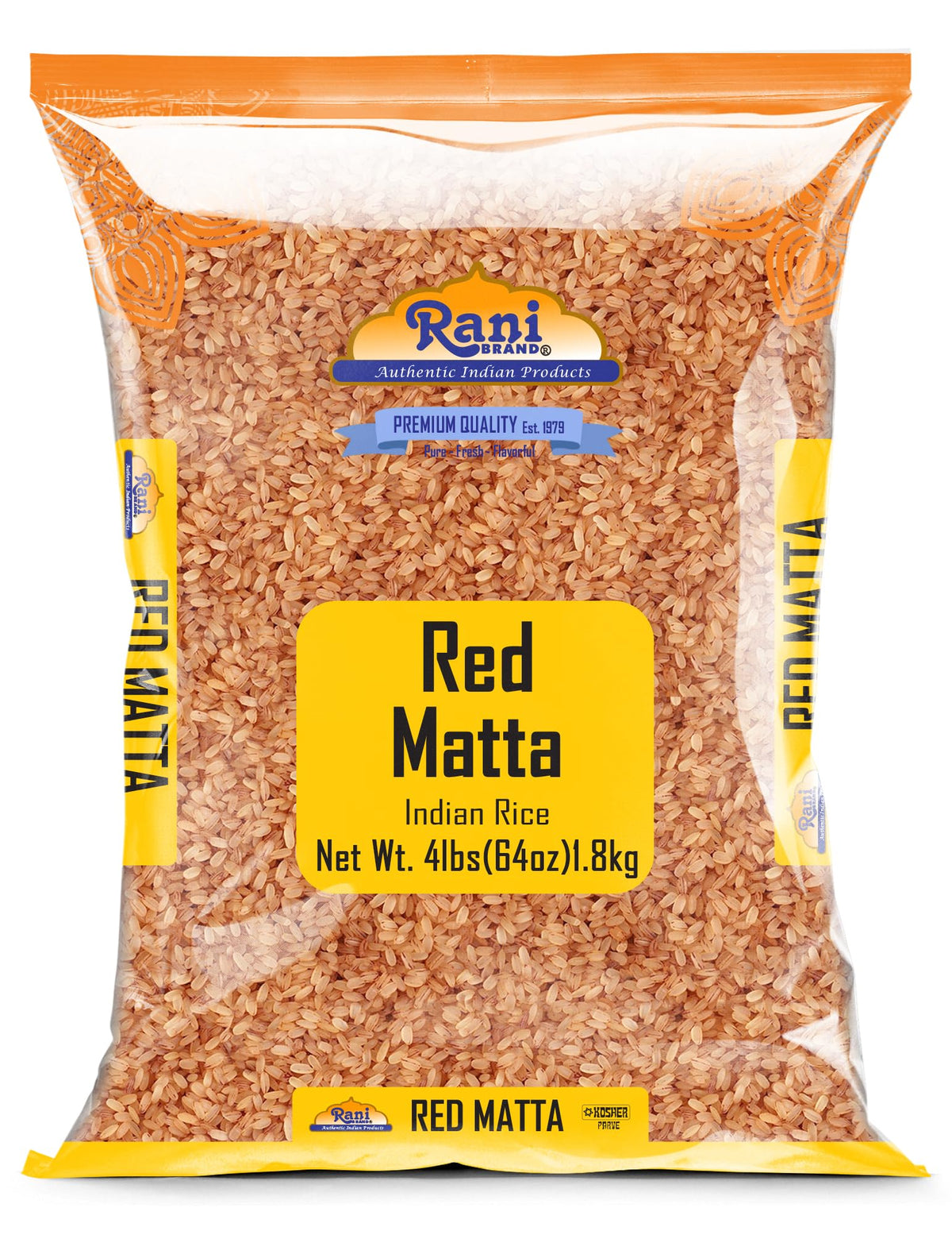 Rani Brand cloth bag front view showing packaging and eco benefit