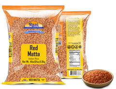 Rani Brand close-up of red matta grains highlighting texture and quality