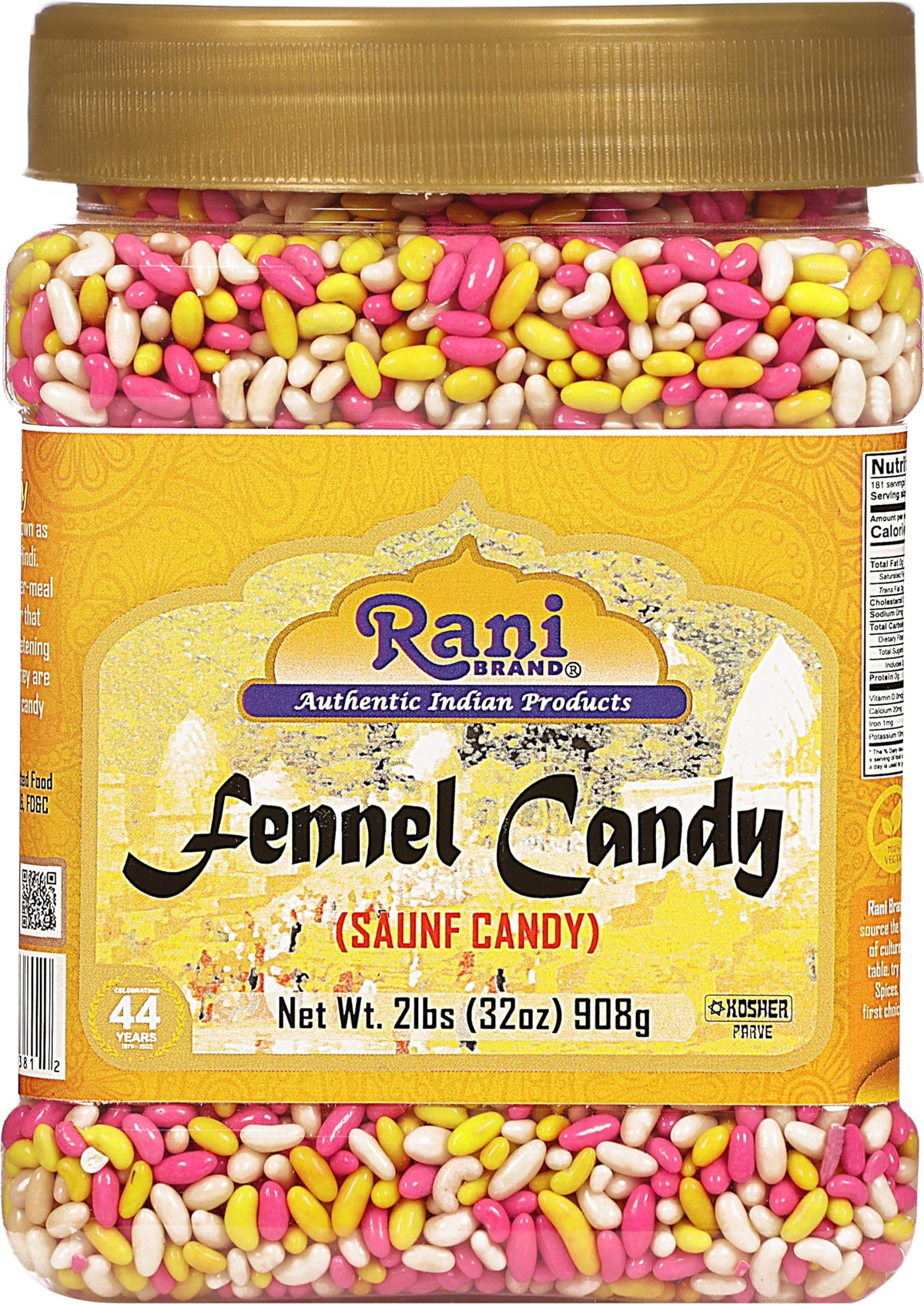 Rani Brand front packaging showing jar and product clarity advantage