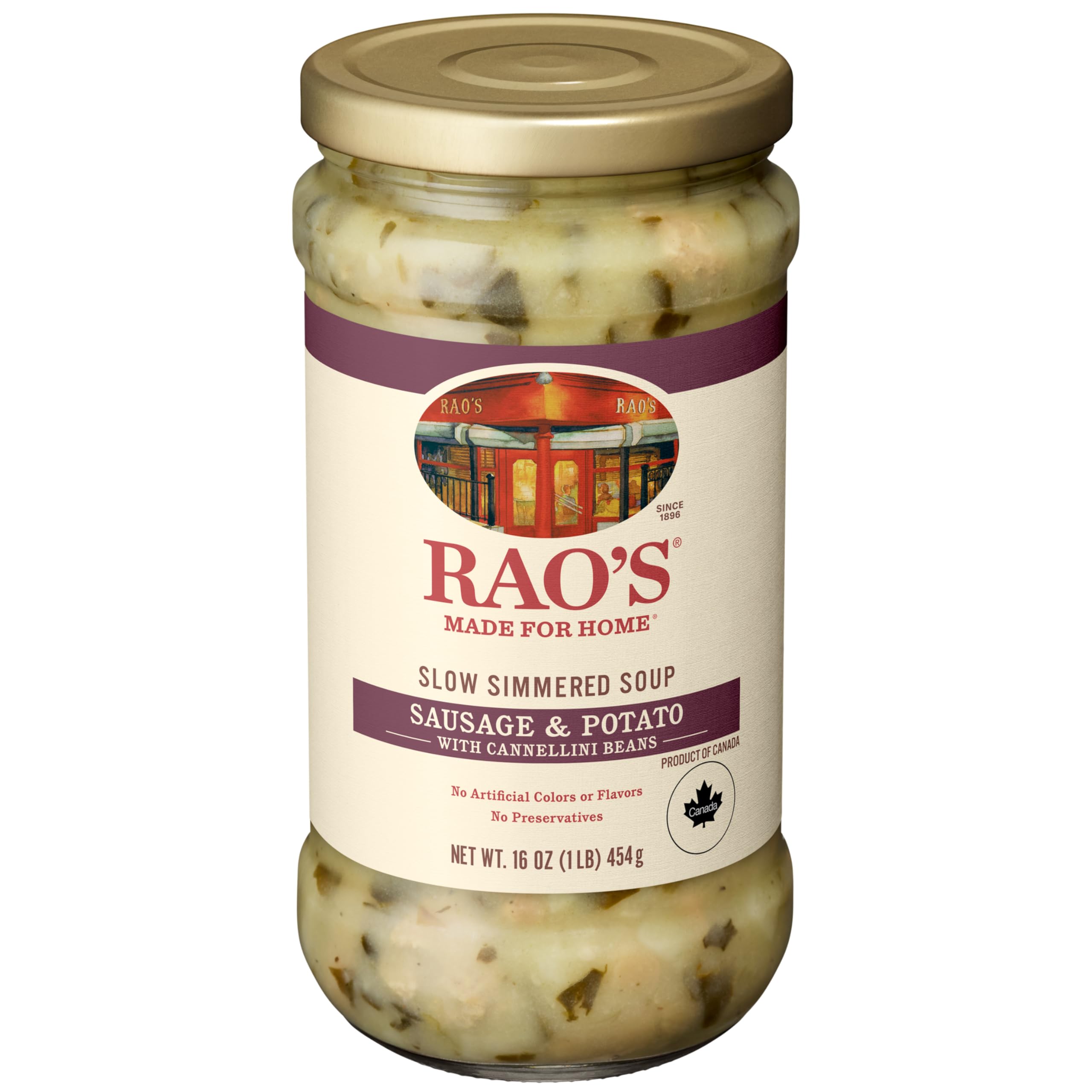 Rao's front packaging showing product label and ready-to-serve convenience