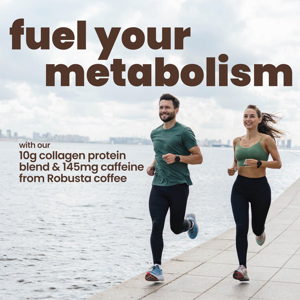 Rapid Fire hot cup served to demonstrate warm energizing protein boost