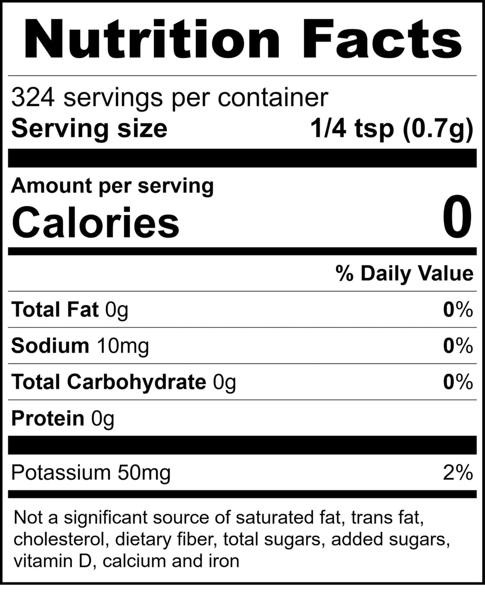 Close-up of Raw Essentials label emphasizing vegan and gluten-free benefits