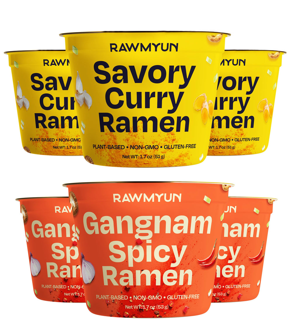 RAWMYUN front packaging showing starter pack and clean-label benefits