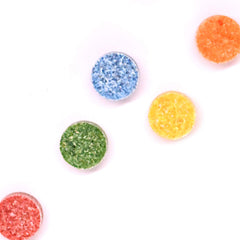 close-up of Razzles candy coating showing sour texture and flavor benefit