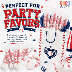 RBBZ Party candy beside an adult hand for scale, illustrates compact party portion