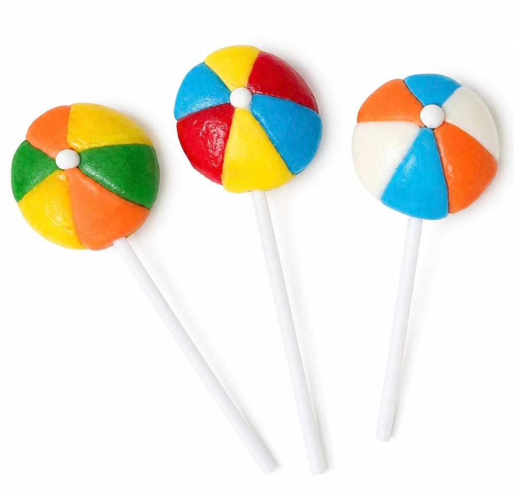 RBBZ Party lifestyle shot poolside with lollipops adding festive summer treats to gatherings