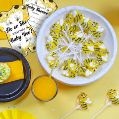 RBBZ Party close-up of bee decoration detail highlighting hand-decorated charm and visual appeal
