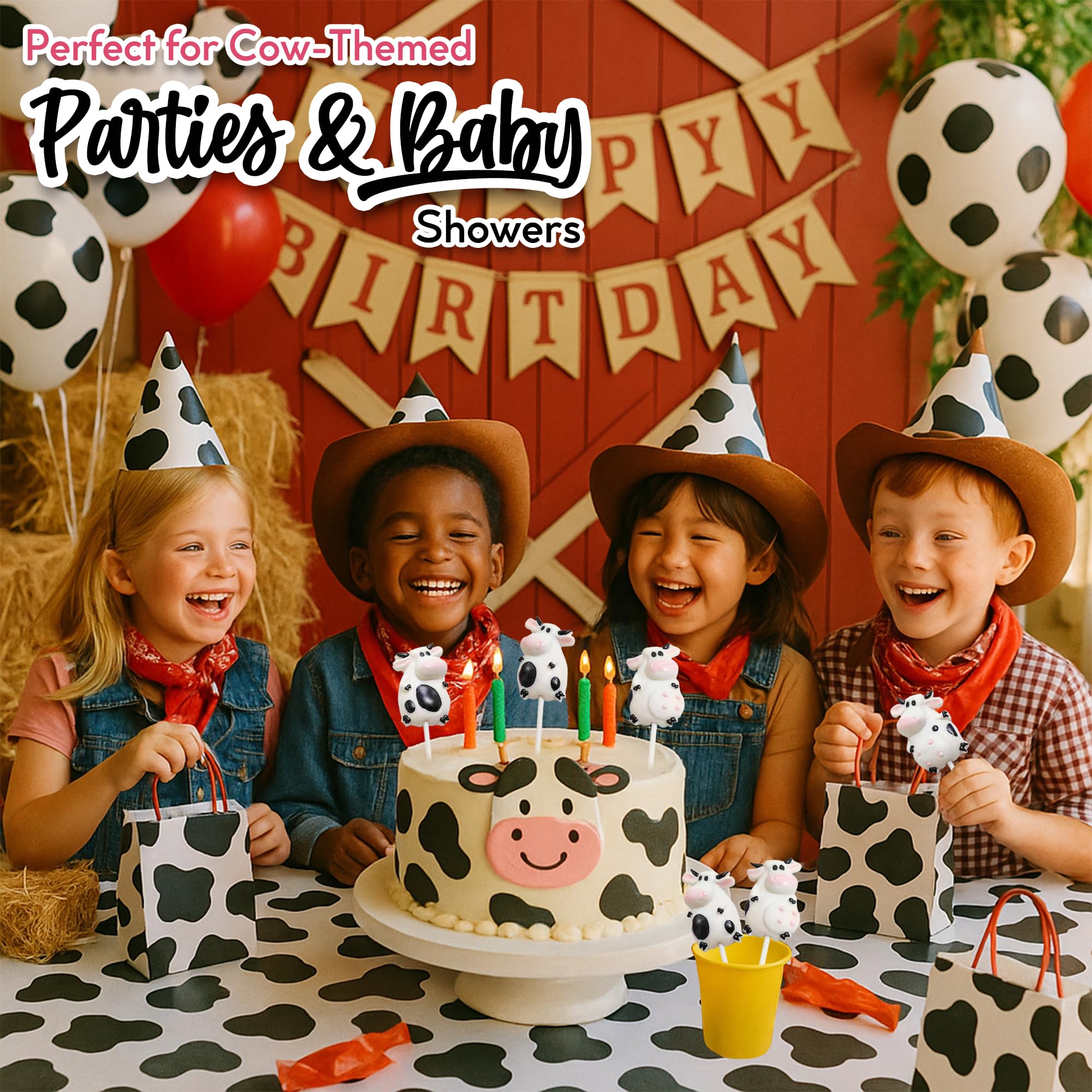 RBBZ Party individually wrapped cow pops emphasizing hygiene and freshness