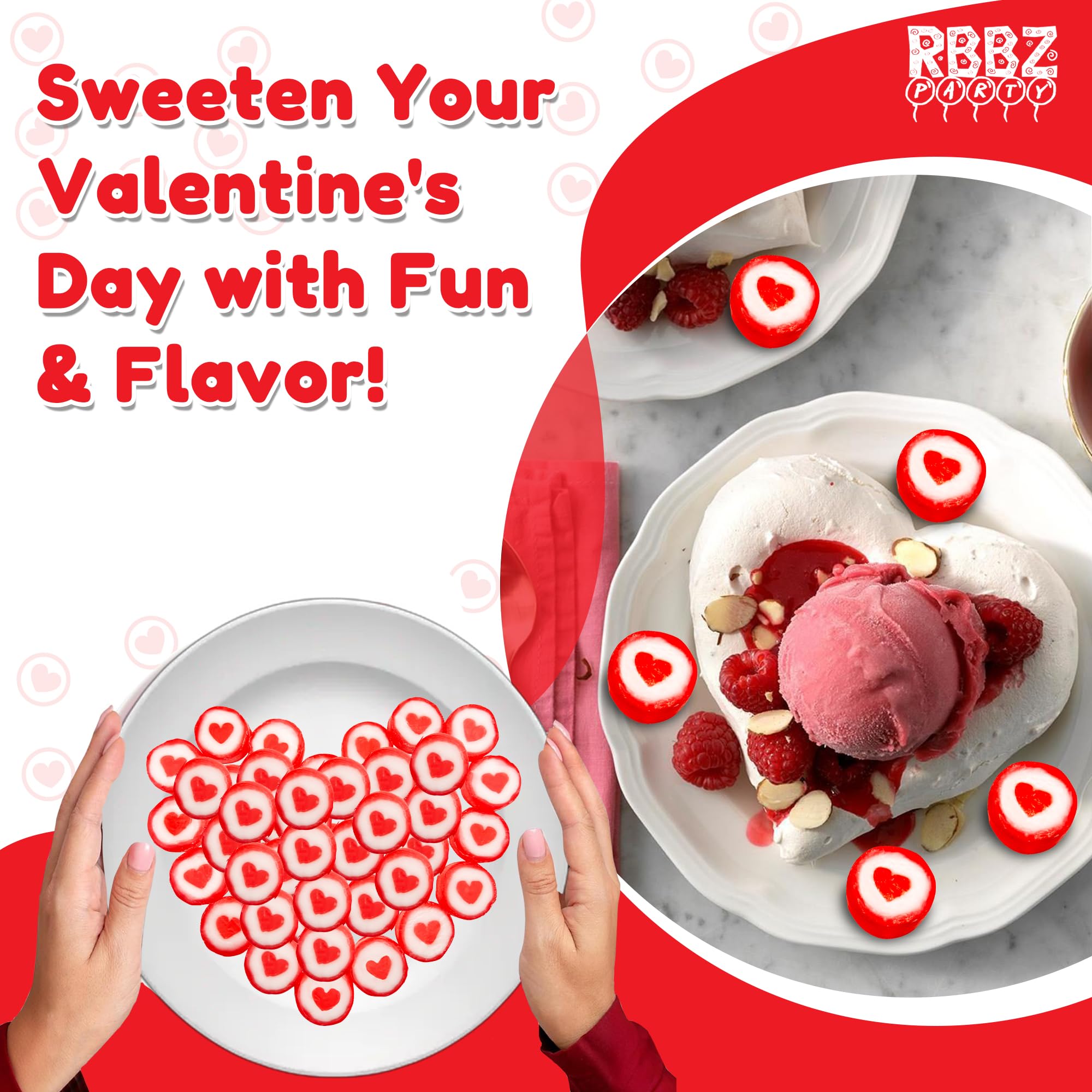 RBBZ Party individually wrapped candies demonstrating hygiene and single-serve convenience