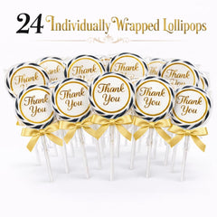 RBBZ Party table display with lollipops in jars adding instant party décor and convenience