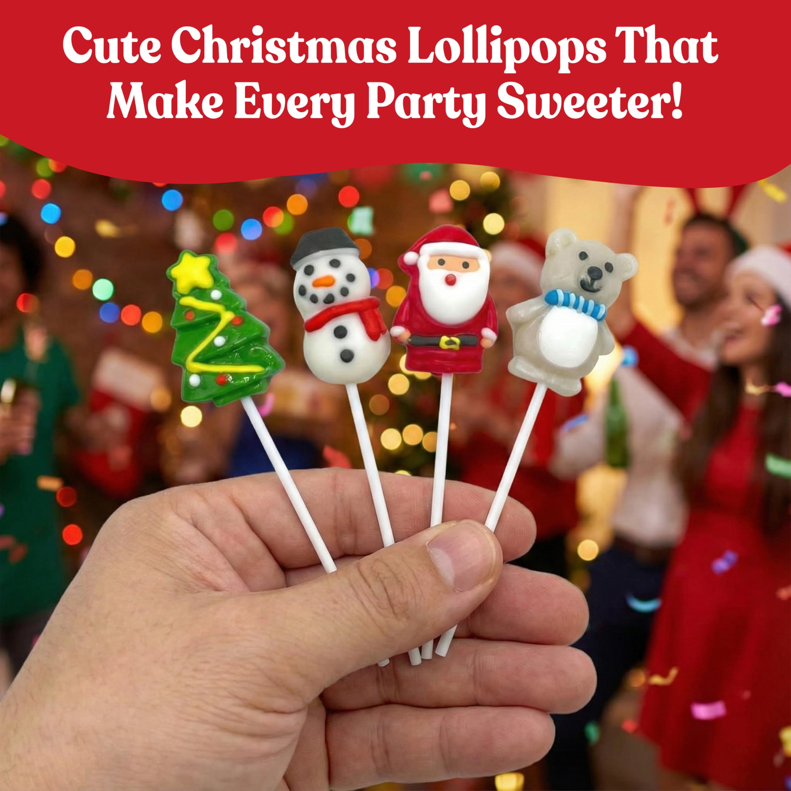 RBBZ Party lollipop beside coin showing size and portability for giveaways