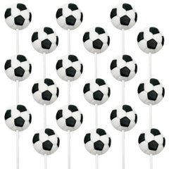 RBBZ Party lollipop beside ruler to show 1.5 inch candy and 4.5 inch stick size