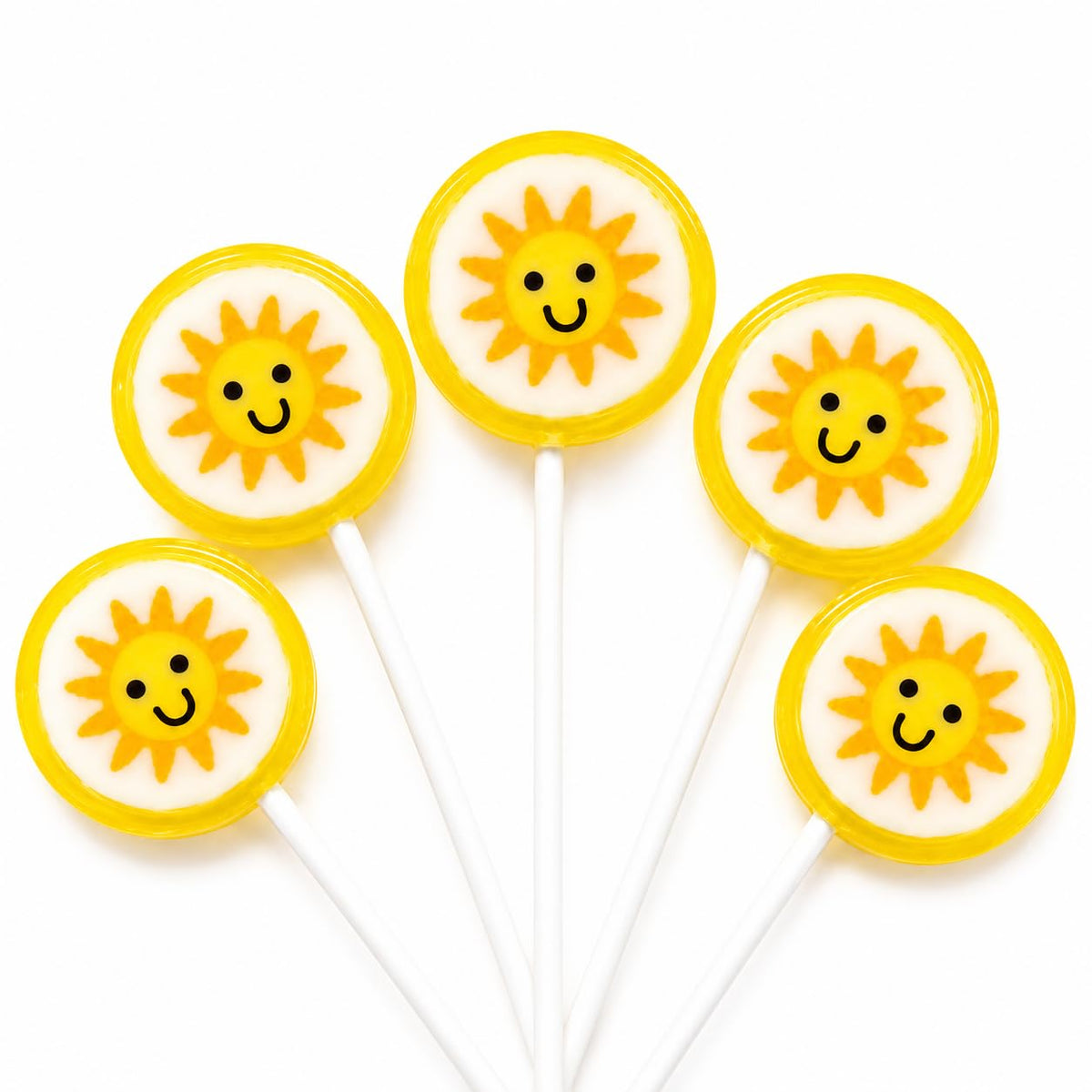 RBBZ Party front packaging showing 30-count sun lollipops for themed parties