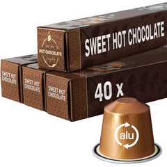 REAL COFFEE GREAT TASTE front packaging showing 40 capsules and product benefit