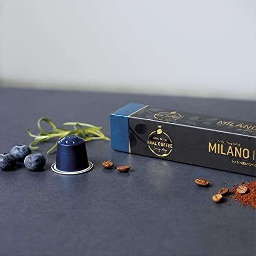 REAL COFFEE GREAT TASTE. EVERY DAY Verona beans beside pod showing roast depth