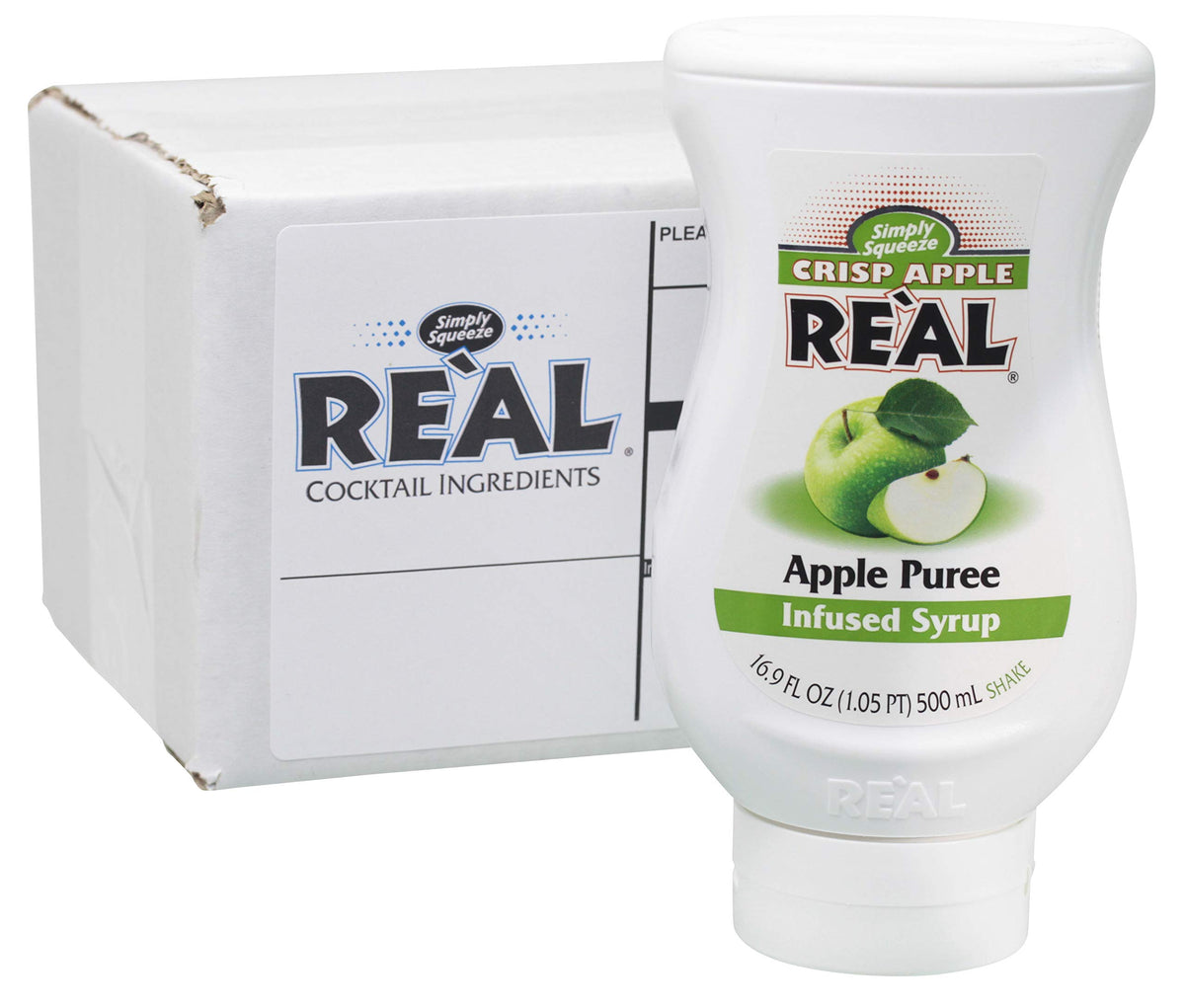 Reàl Infused Exotics front packaging showing bottle and label, easy identification and use