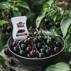 Reàl Infused Exotics volcano spout close-up highlighting drip-free pouring for tidy service