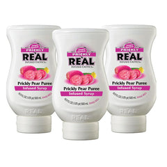 Reàl Infused Exotics front packaging showing three bottles, vibrant color and convenience