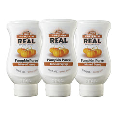Reàl Infused Exotics front packaging showing three 16.9 fl oz bottles and label benefit