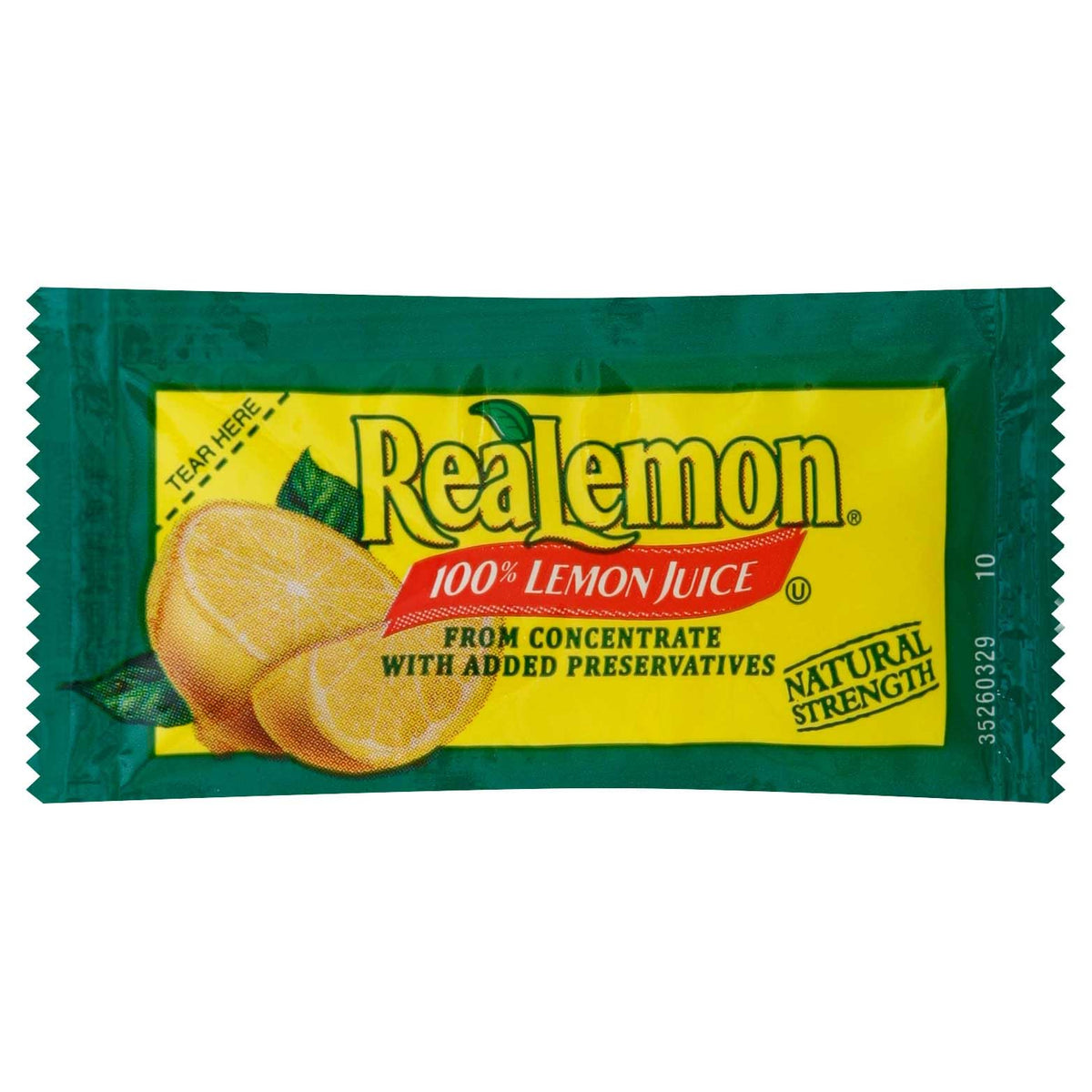 ReaLemon front packaging showing 200 packets and convenience