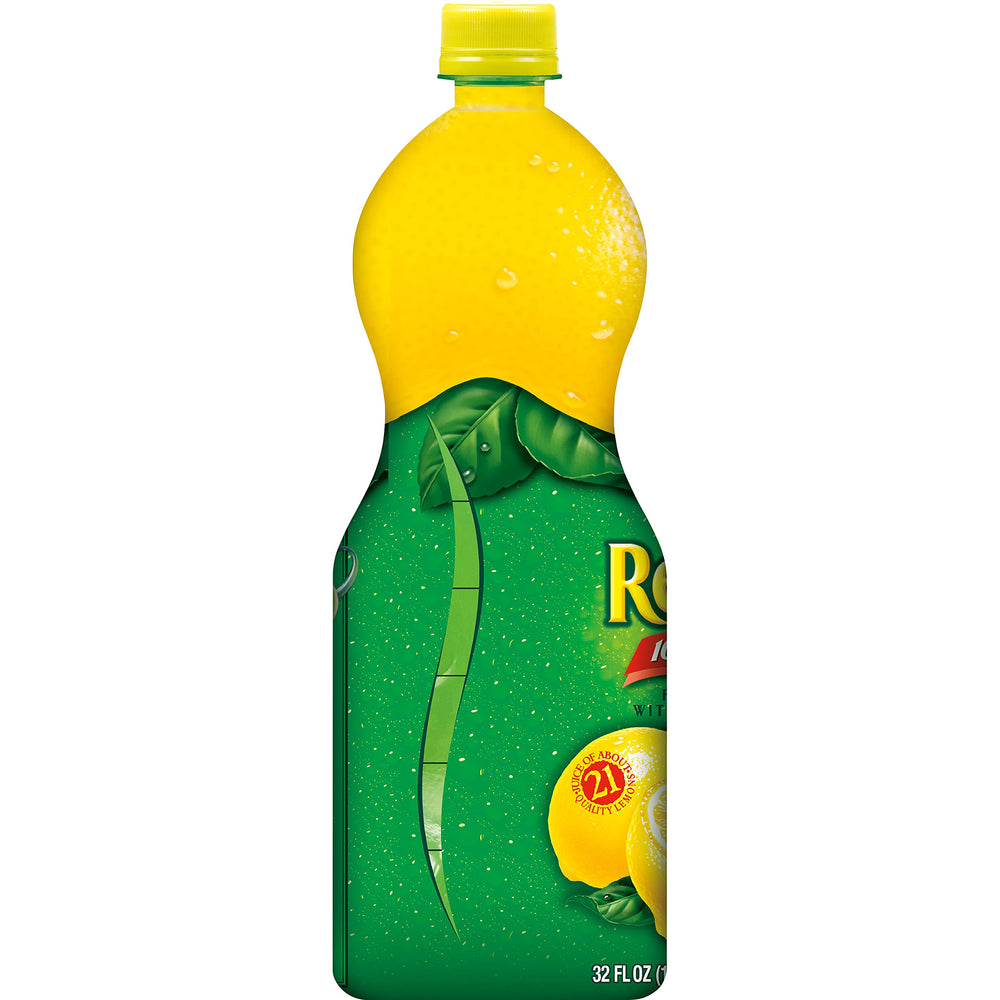 ReaLemon bottles staged in a kitchen pantry showing compact storage benefit