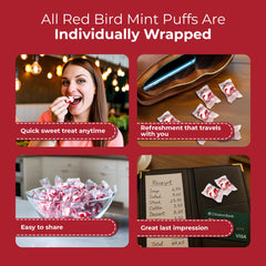 Red Bird close-up of soft texture showing melt-away surface and smoothness