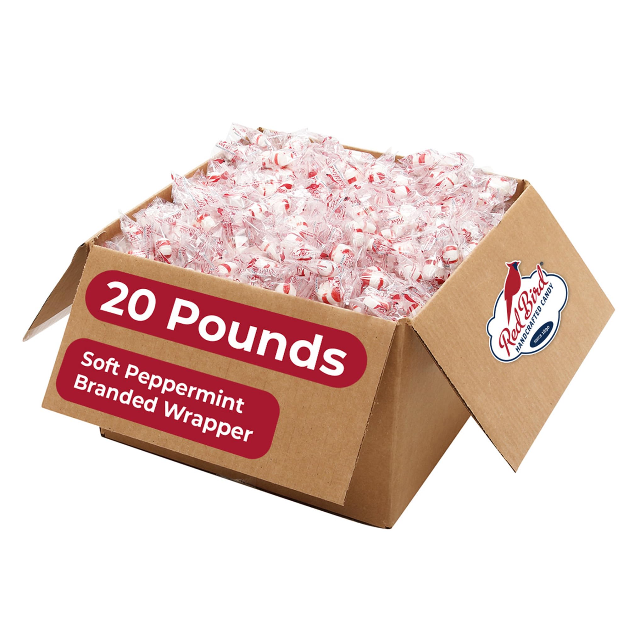 Red Bird front packaging showing branded wrapper and bulk case benefit