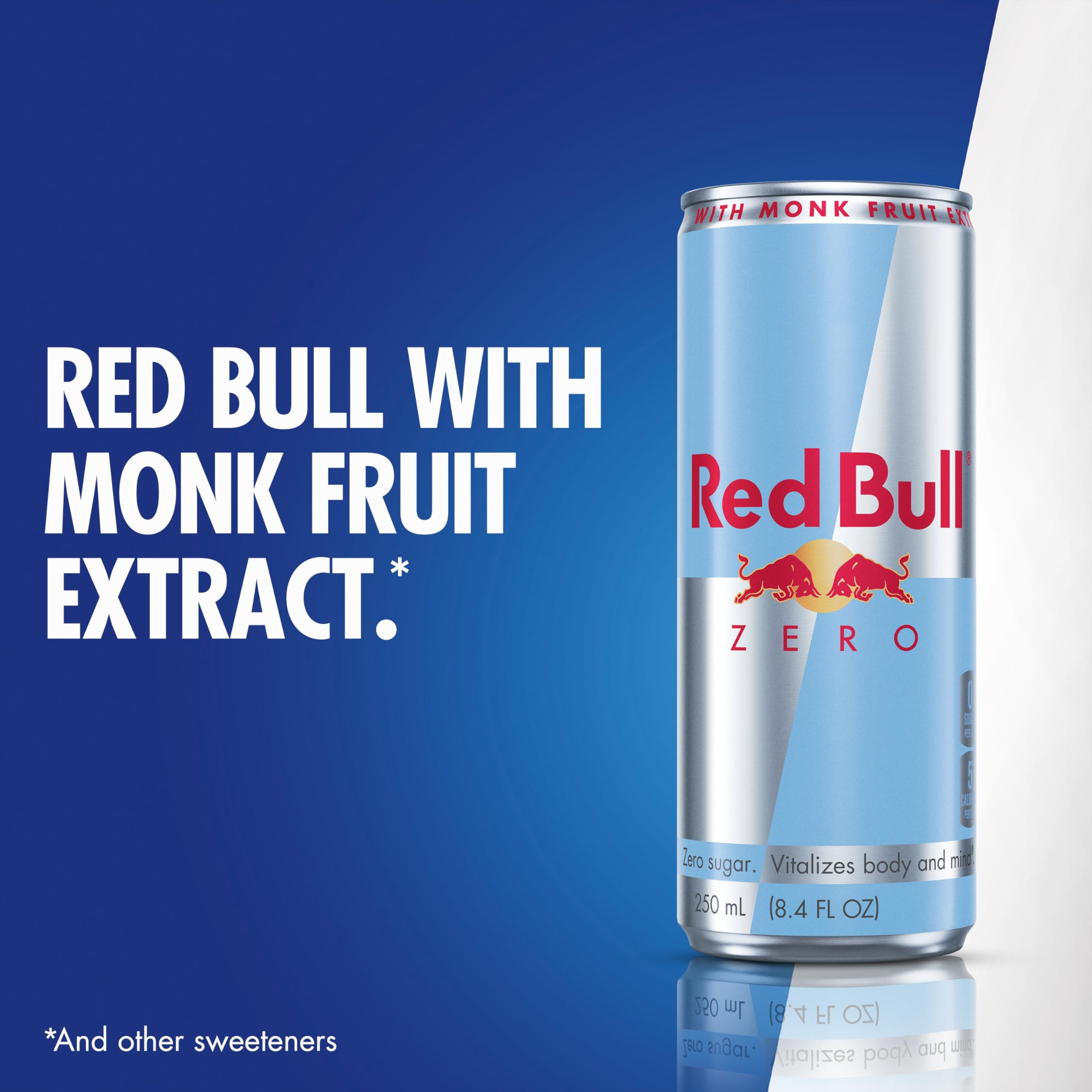 Red Bull recyclable can badge emphasizing aluminum recycling benefit