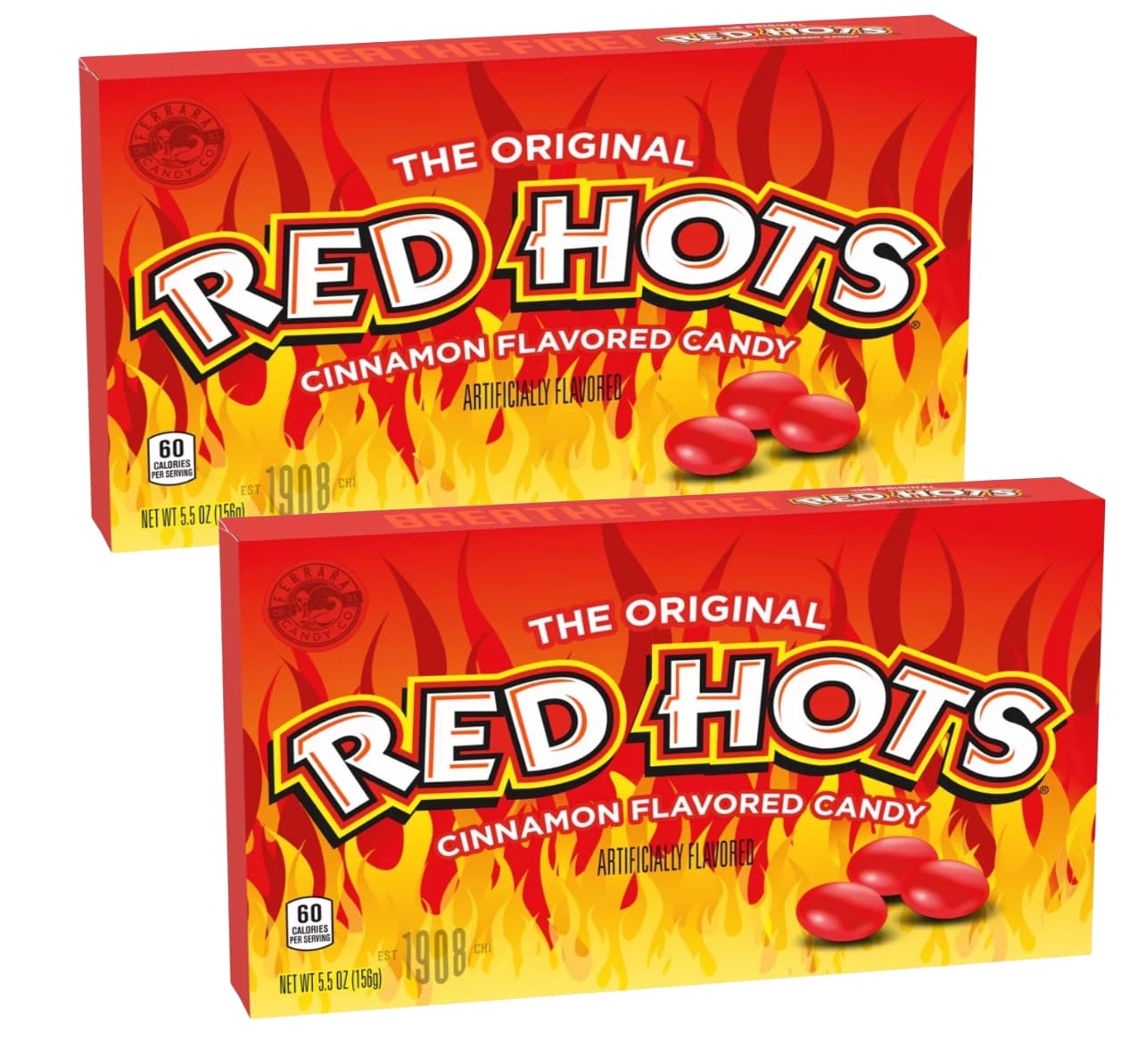Cinnamon Imperial front packaging showing bold brand and spicy candy benefit