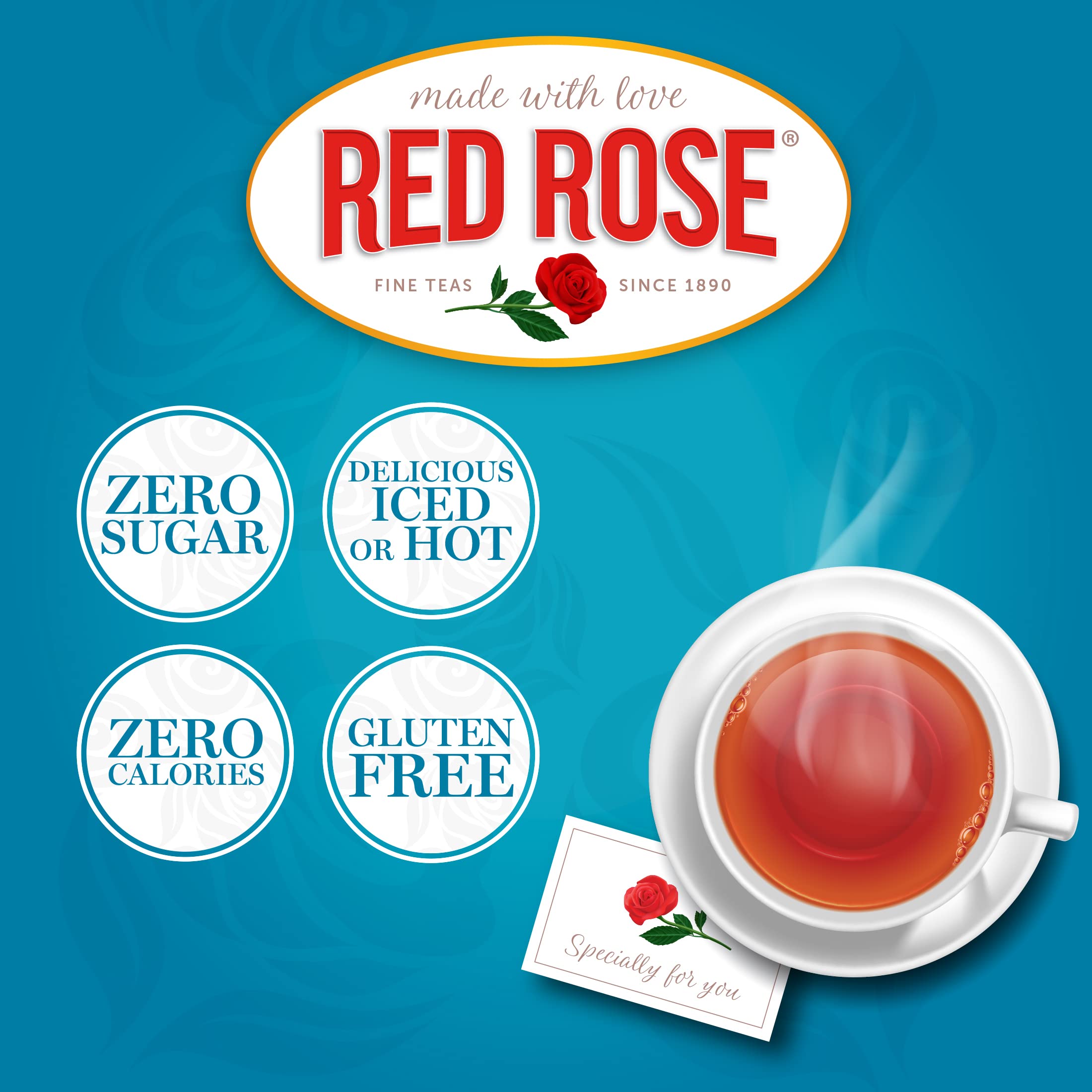 Opened Red Rose K-Cup top view revealing filter and grounds for consistent brew