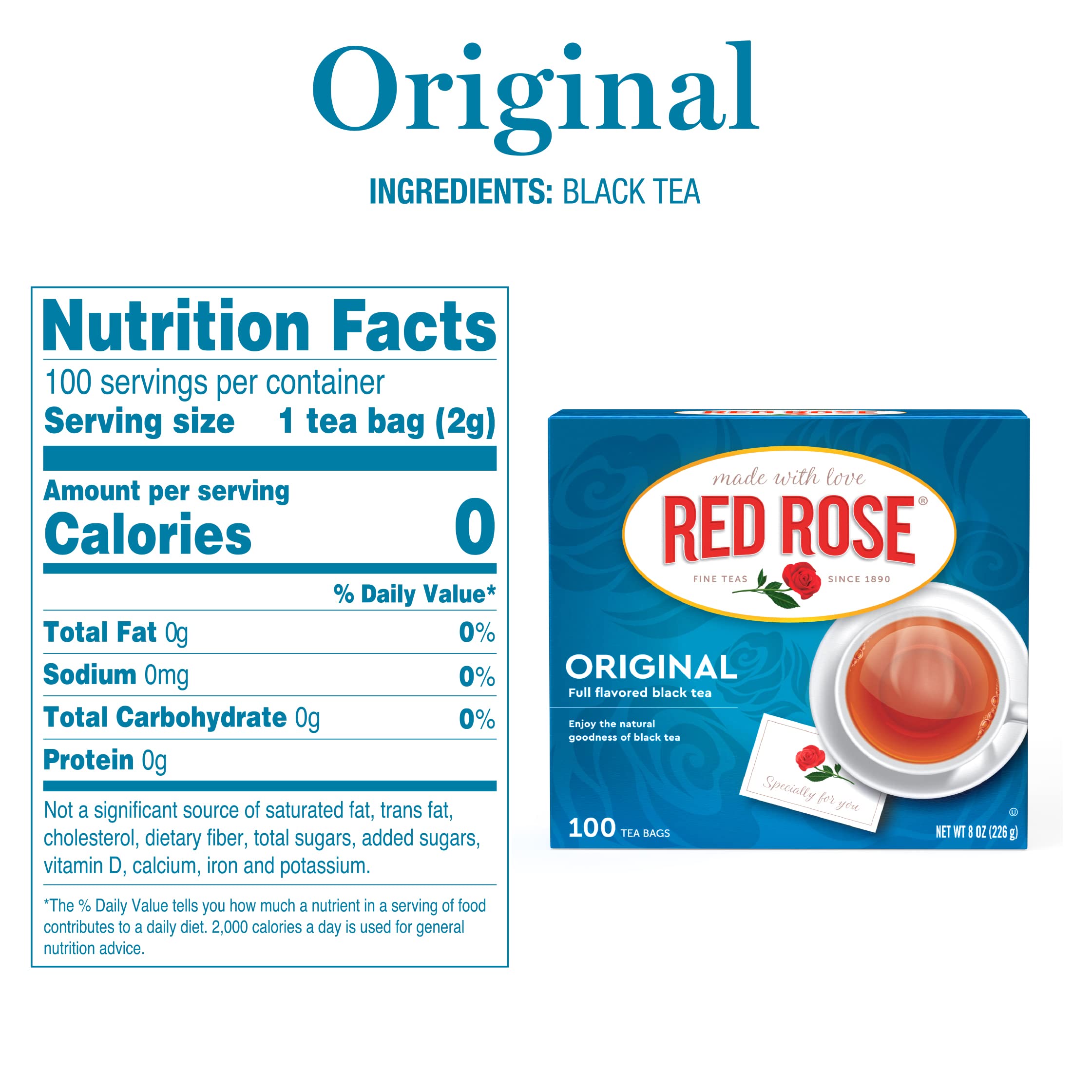 Red Rose four-box pack size comparison illustrating bulk value and pantry readiness
