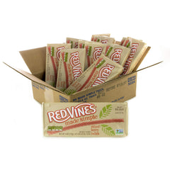 Close-up of Red Vines texture highlighting soft chew and natural color benefit