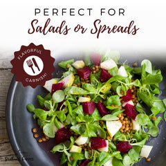Redhawk Farms sliced beet texture close-up revealing tender flesh and bright brine benefit freshness