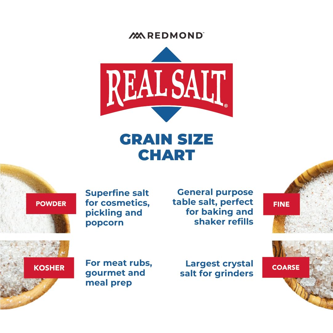 REDMOND paired shakers side-by-side showing size comparison and convenience
