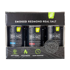 REDMOND front packaging trio showing gift-ready presentation and quality