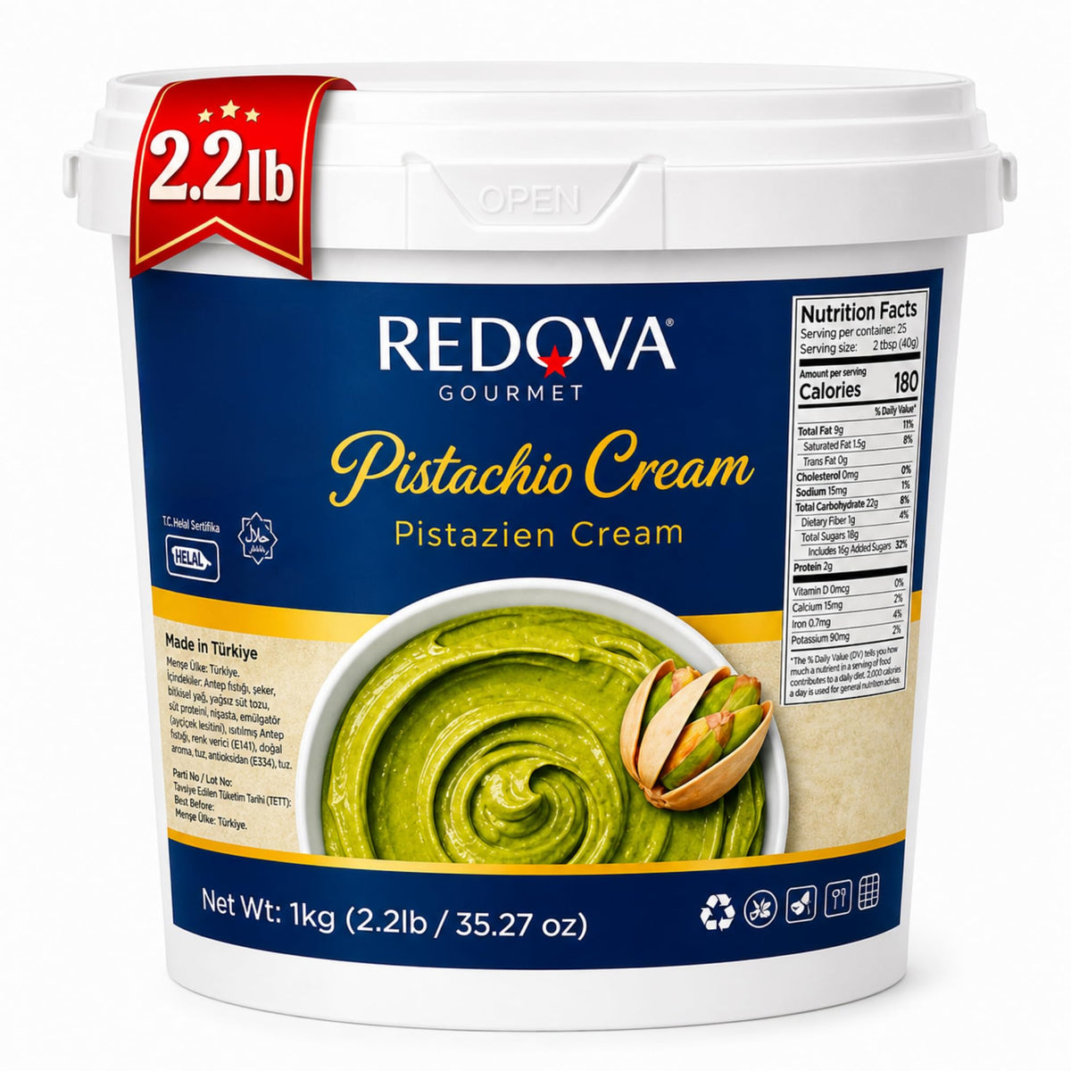Redova front tub showing packaging and weight, highlighting convenience