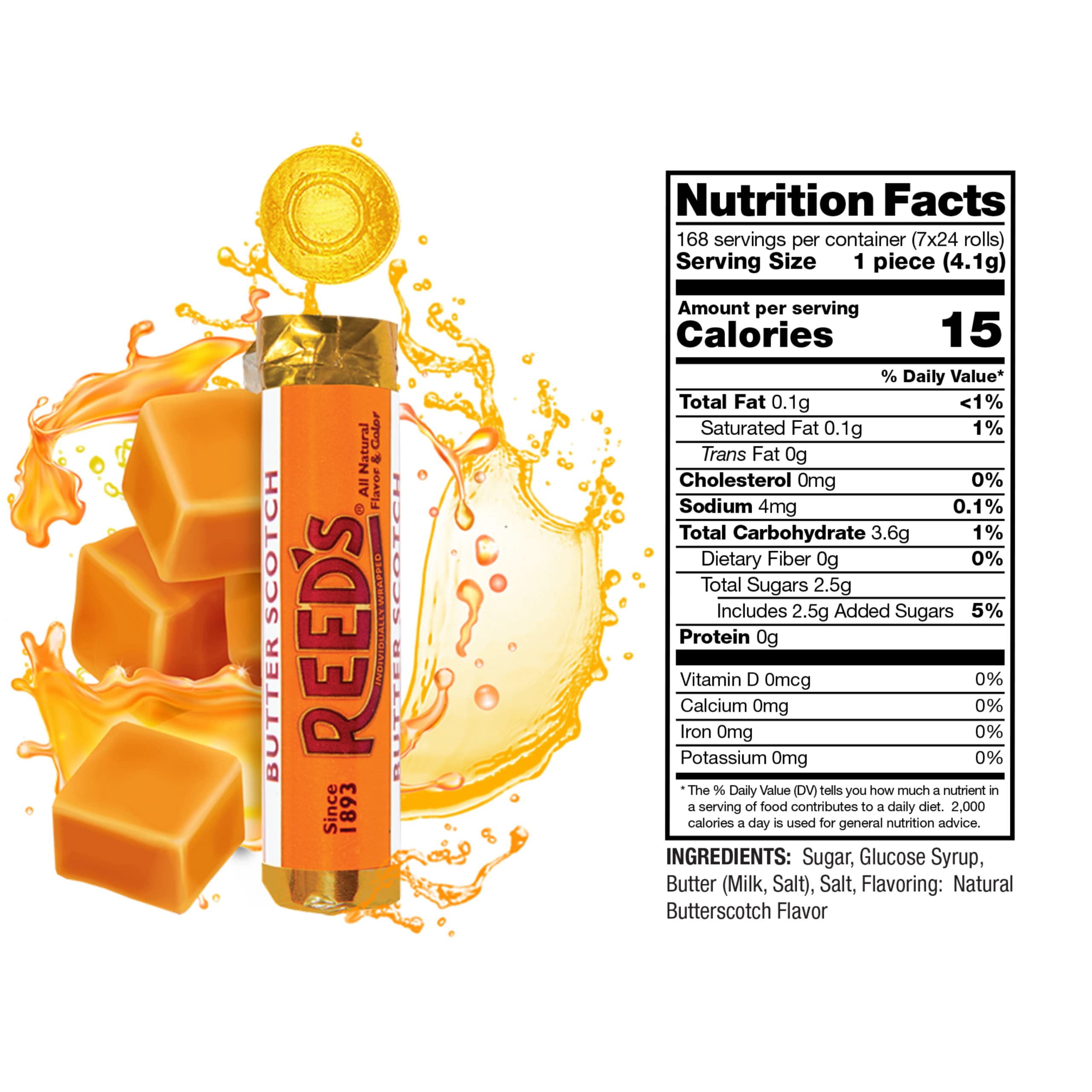 Reed's roll in hand demonstrating size and convenient portioning for on-the-go
