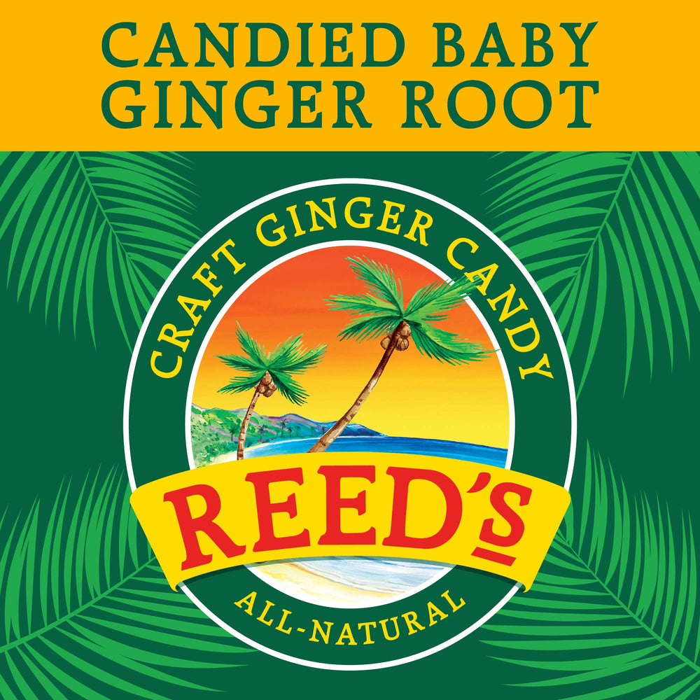 Bowl of Reed's crystallized ginger ready to serve, enhances recipes instantly