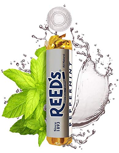 Reed's roll held in hand showing size and portable convenience