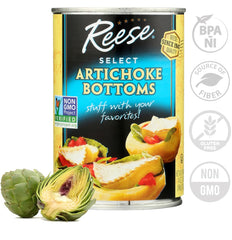 Reese close-up of artichoke bottom texture highlighting tender flesh and quality
