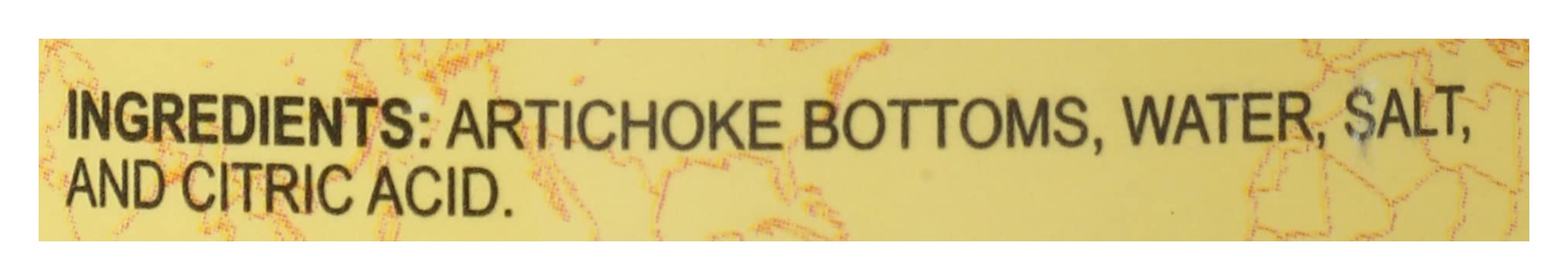 Reese artichoke bottoms next to measuring spoon showing size and portion control