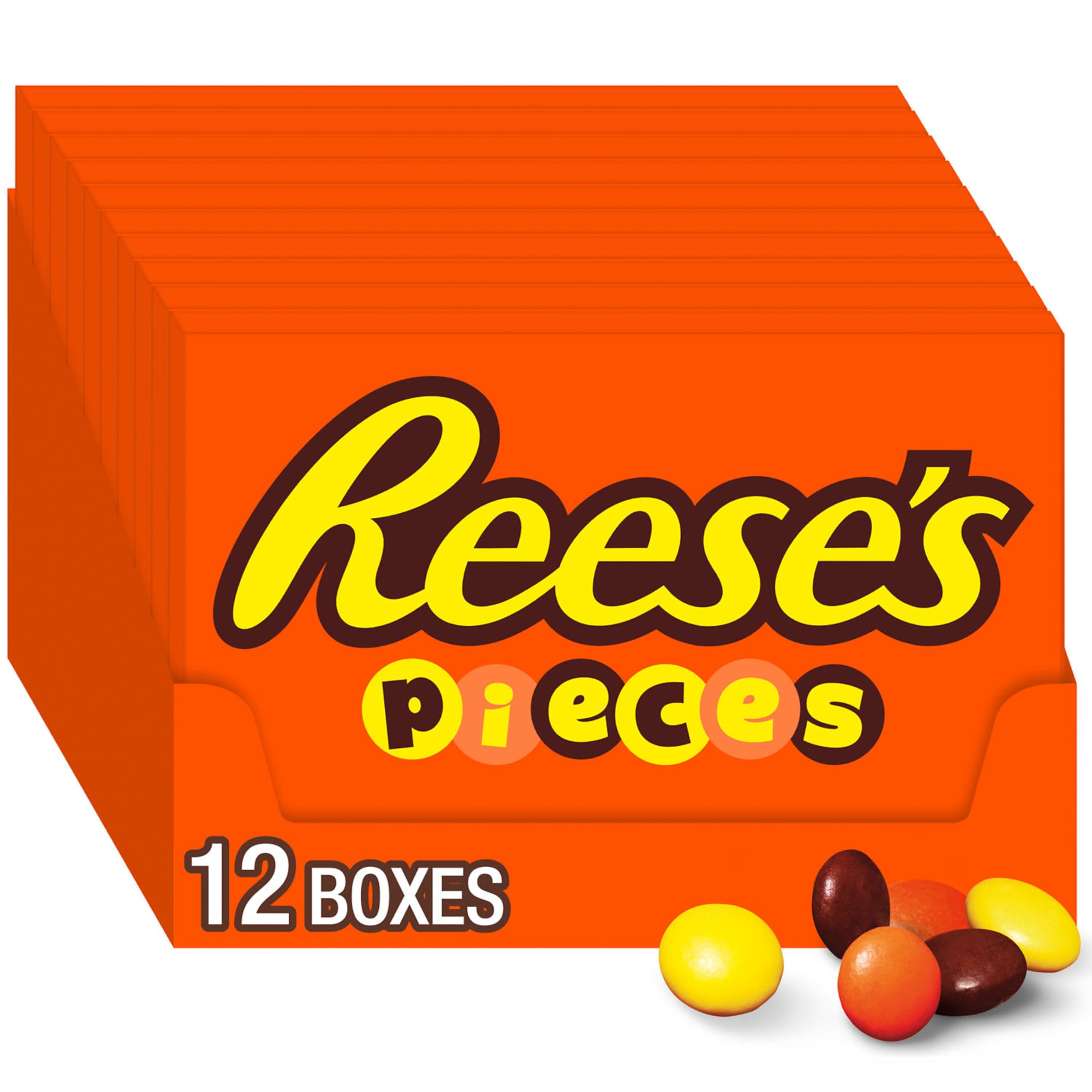 REESE'S front packaging view showing box and branding, clear grab-and-go benefit