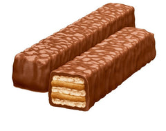 Reese's broken pieces used as dessert topping adding crunchy peanut-chocolate flavor