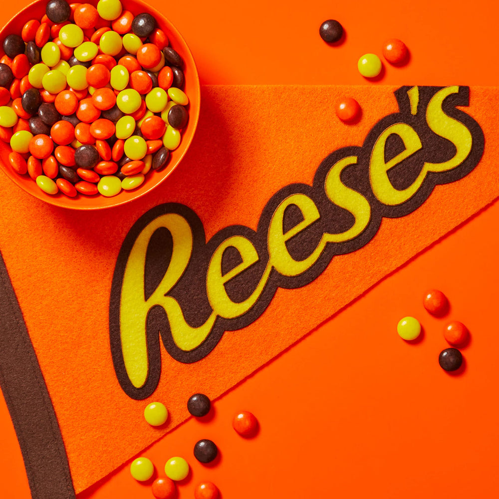REESE'S full 12-count case stacked, convenient bulk storage and supply