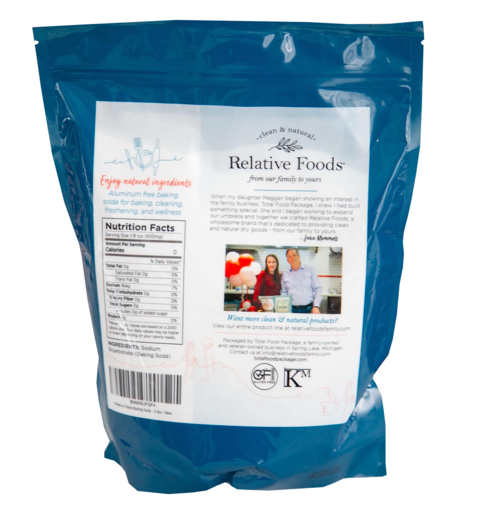 Relative Foods powder texture close-up demonstrating fine, free-flowing quality