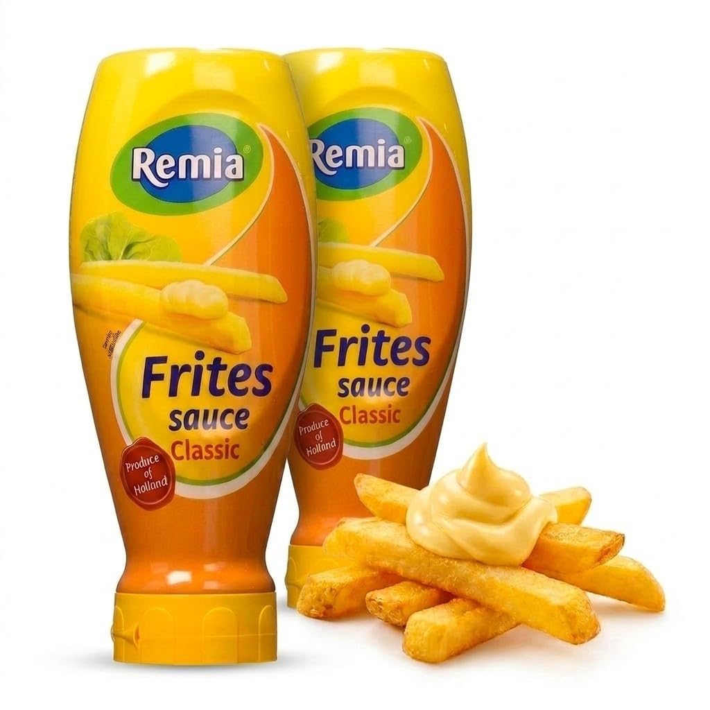 Remia front packaging showing two 500ml bottles and clear brand for quick purchase benefit