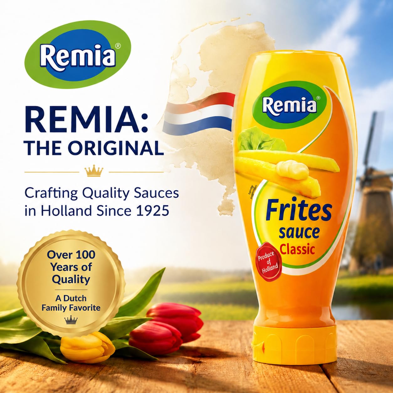 Remia sauce on a table at a casual gathering showing social serving and crowd-pleasing benefit