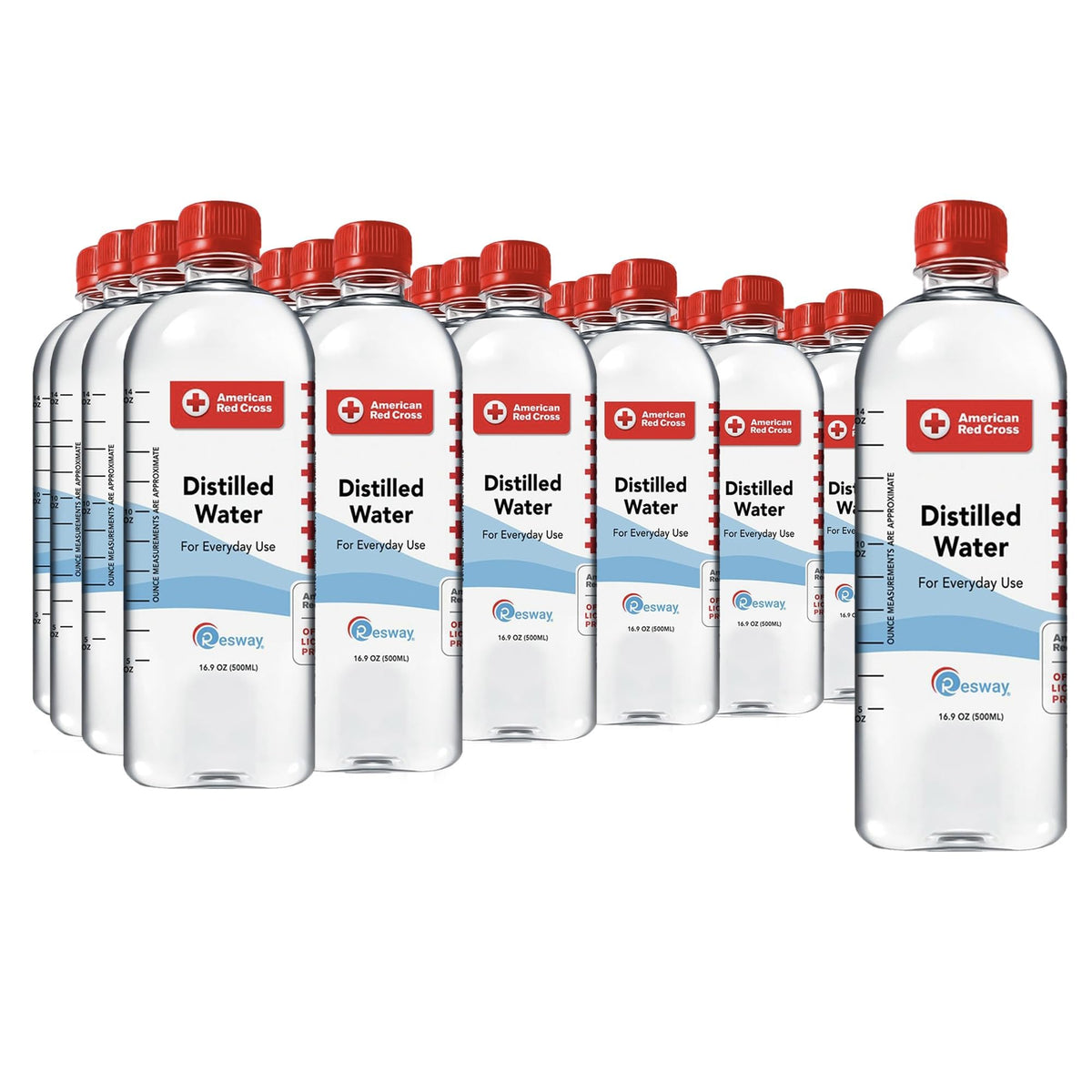 Resway front packaging showing 24-pack and convenience for travel