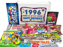 RETRO CANDY YUM front packaging with vibrant retro artwork showcasing gift readiness