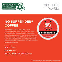 revv ground coffee texture close-up showing rich beans and deep flavor benefit